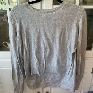Grey Cashmere Banana Republic sweater